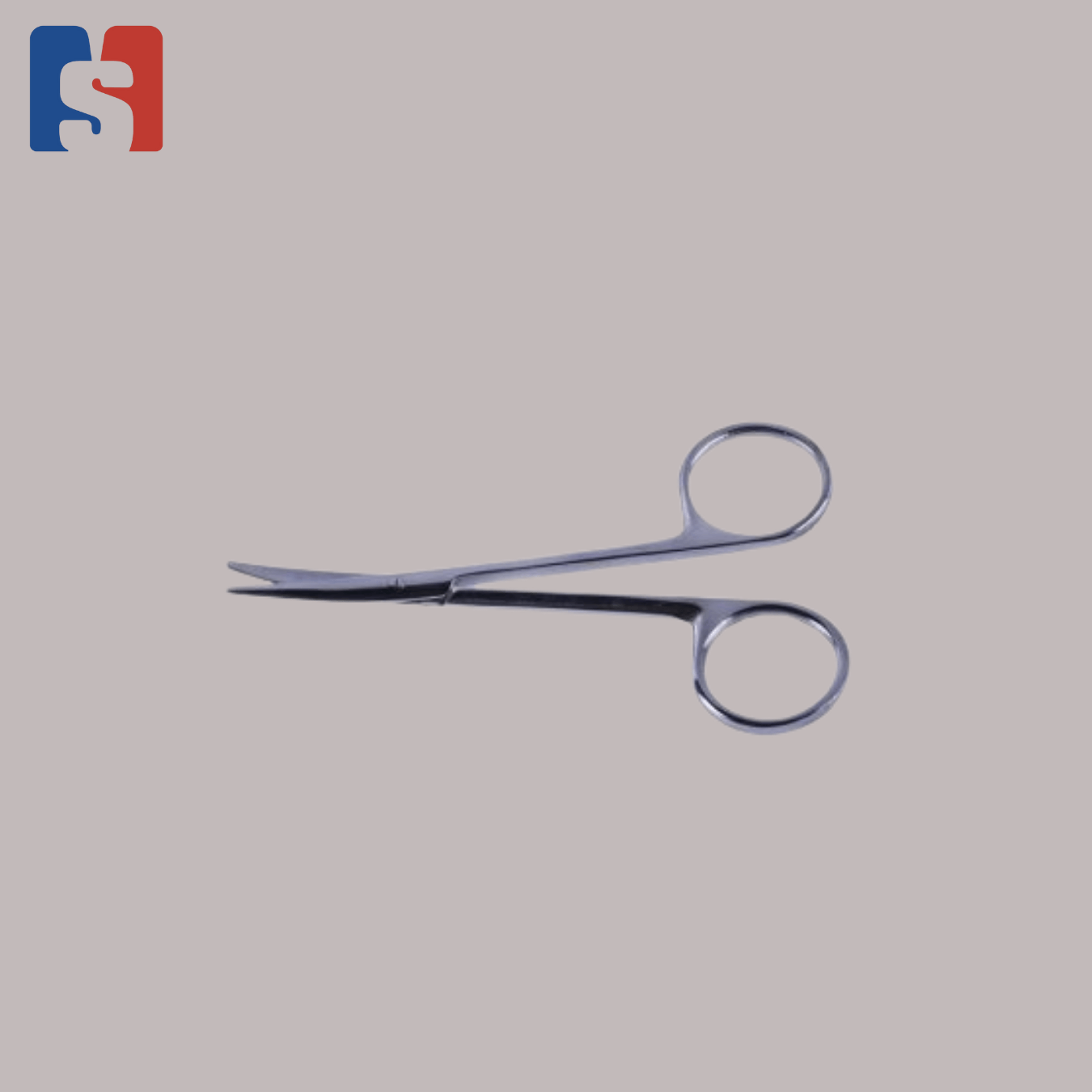 Strabismus Scissors Curved