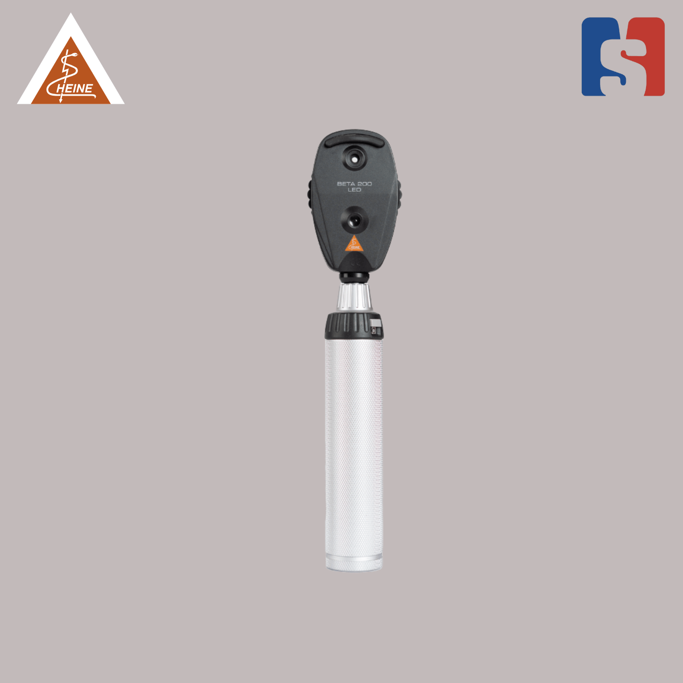 8 Ophthalmoscope Beta 200 LED With Rechargeable Battery Handle - Image 1